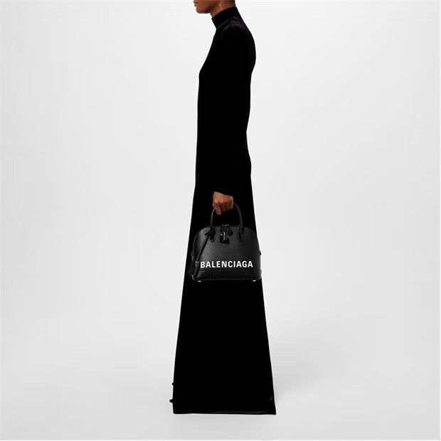 Balenciaga o1g2r1mq0924 Maxi Dresses in Black Size S / US 4 / IT 40 - 5 Thumbnail