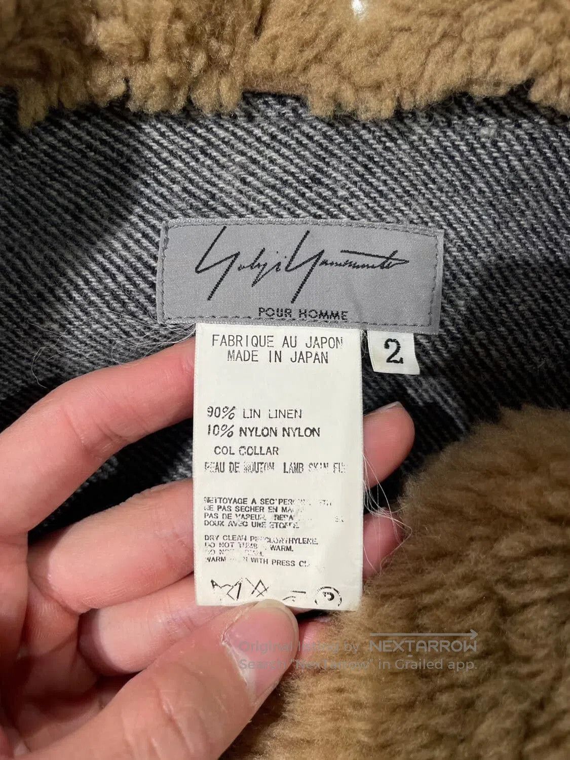 Yohji Yamamoto Yohji Yamamoto Vintage Wool Jacket. Size US M / EU 48-50 / 2 - 6 Thumbnail