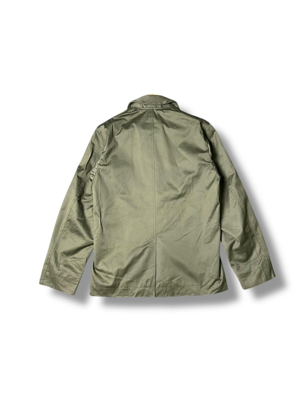 Japanese Brand × Vintage Work Booze Design Hidden Button Jacket (2) Size US XS / EU 42 / 0 - 3 Thumbnail