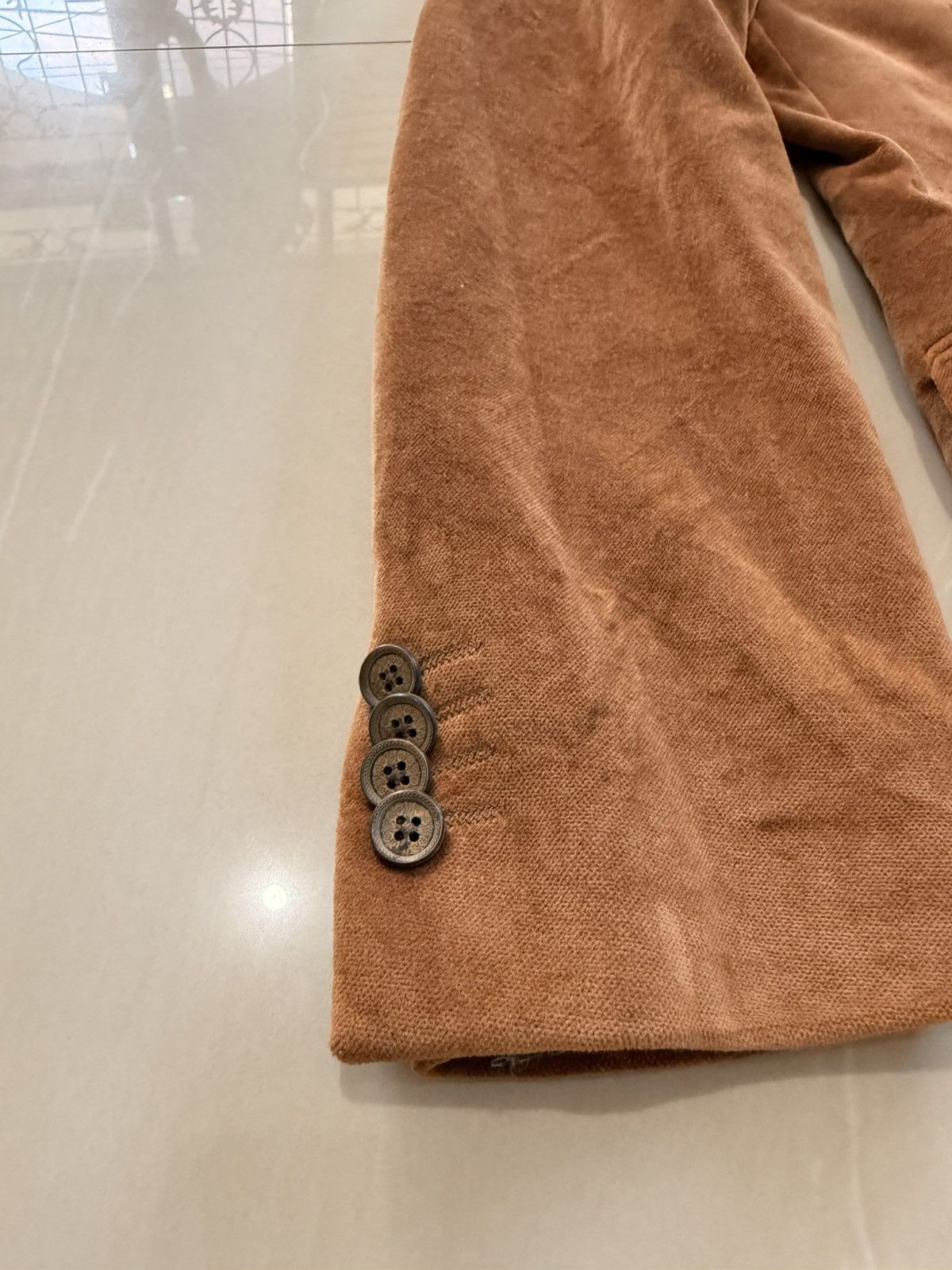 Ted Baker Ted Baker Brown Suede Jacket Size 38R - 4 Thumbnail