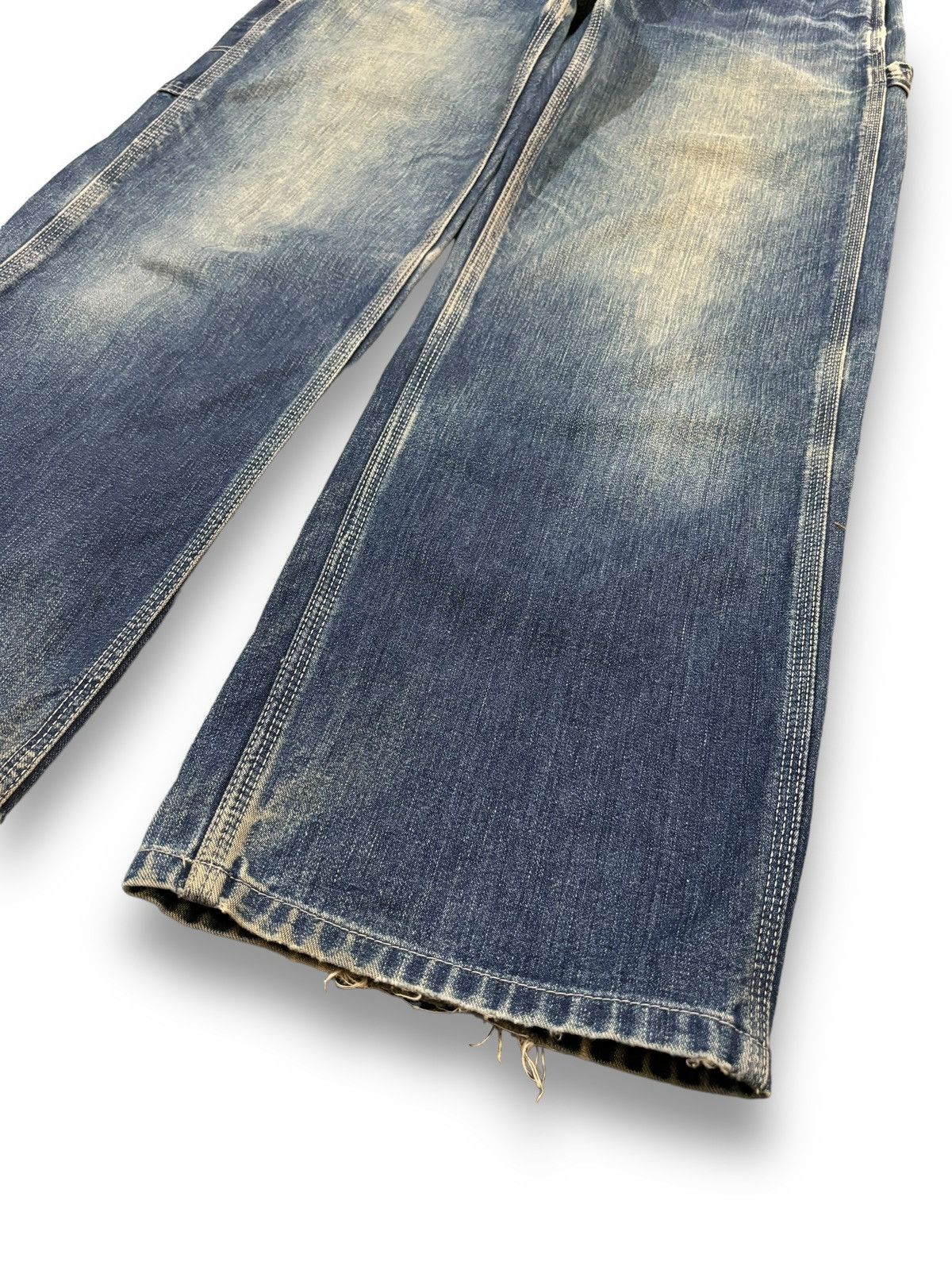 Lee Vintage 90s Lee Mud Wash Baggy Carpenter Jeans Size US 29 - 10 Thumbnail