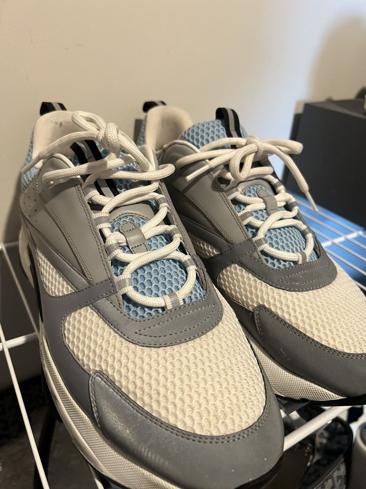 Dior Dior B22 white sky blue Size US 14 / EU 47 - 15 Thumbnail