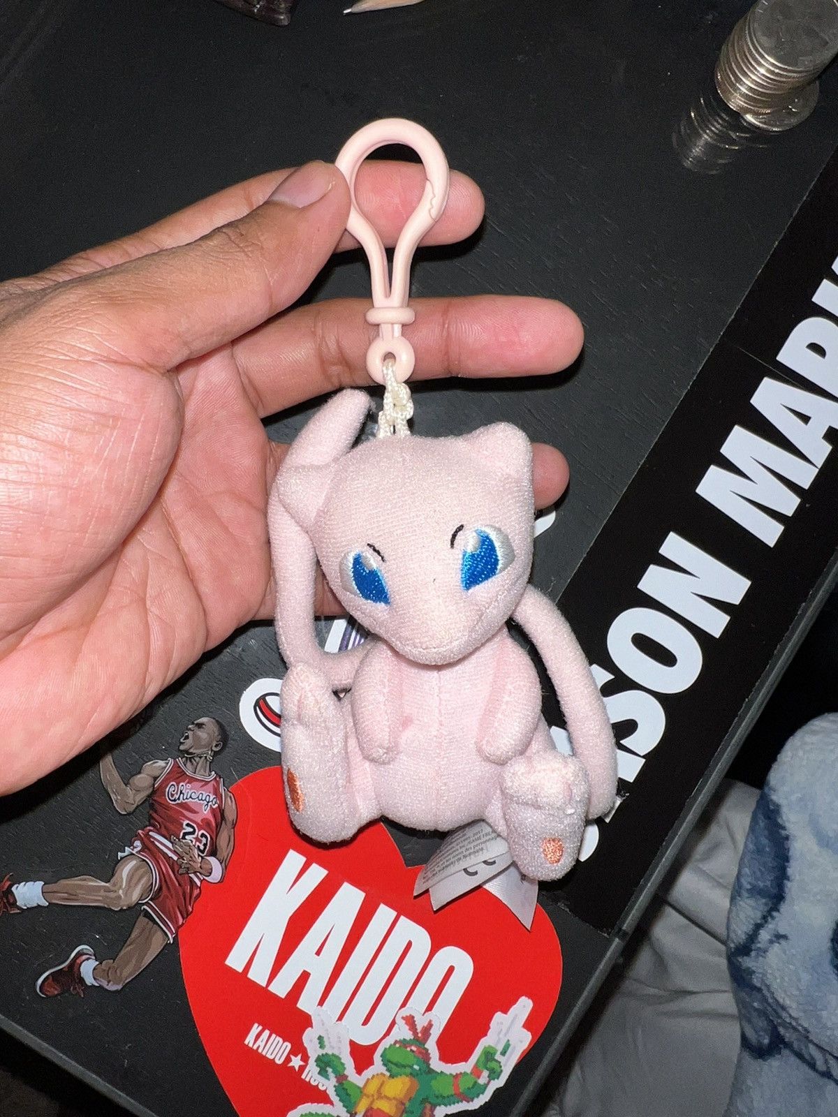 Pokemon Mewtwo backpack clip | Grailed