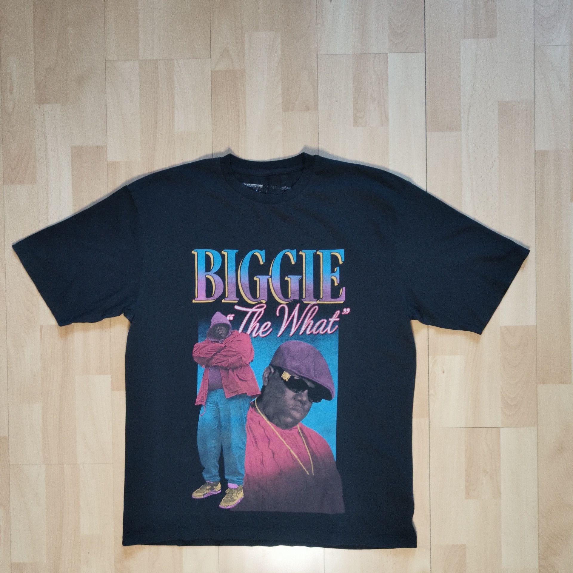 Pull & Bear × Rap Tees The Notorious B.I.G. The What Vintage T-shirt Rap Tees Size US XL / EU 56 / 4 - 1 Thumbnail
