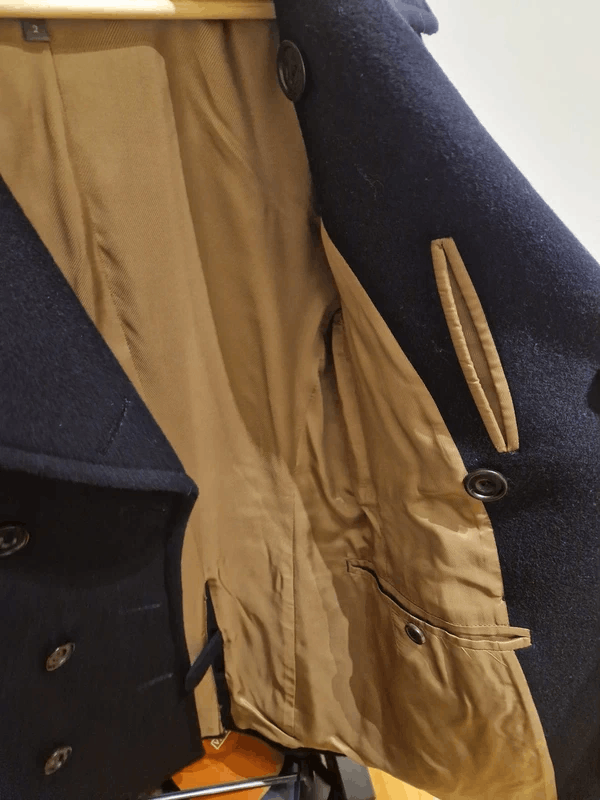 Private White V.C. PWVC x Permanent Style Bridge Coat – Navy (Size 2) Size US S / EU 44-46 / 1 - 6 Thumbnail