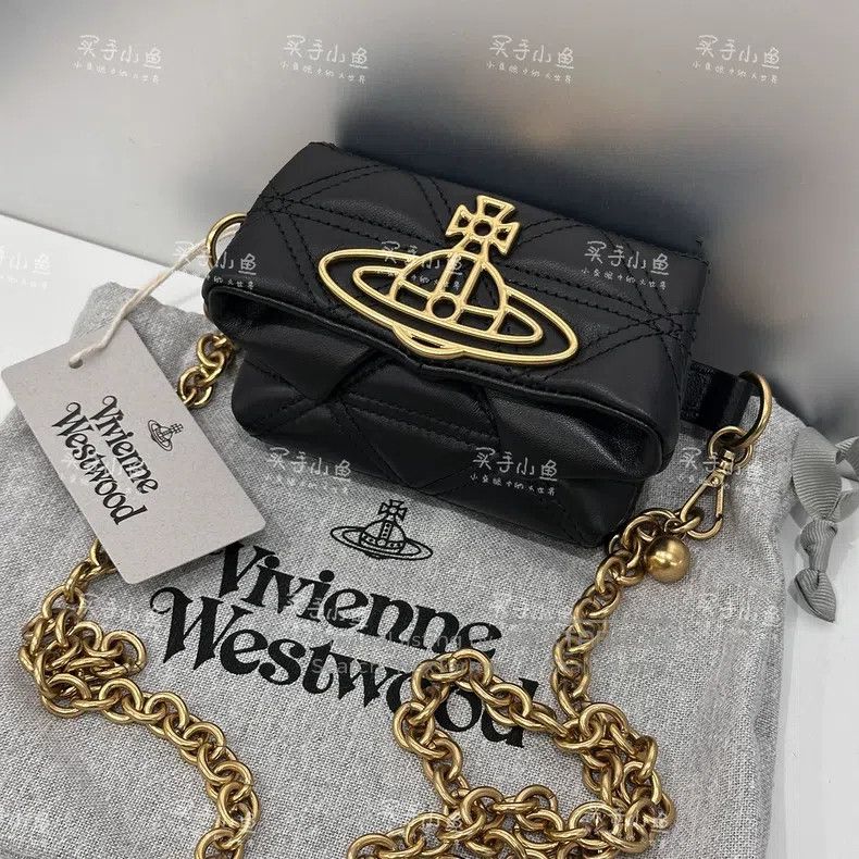 Vivienne Westwood Vivienne Westwood size os Gold Label Chain Waist Bag Crossb Size ONE SIZE - 1 Thumbnail