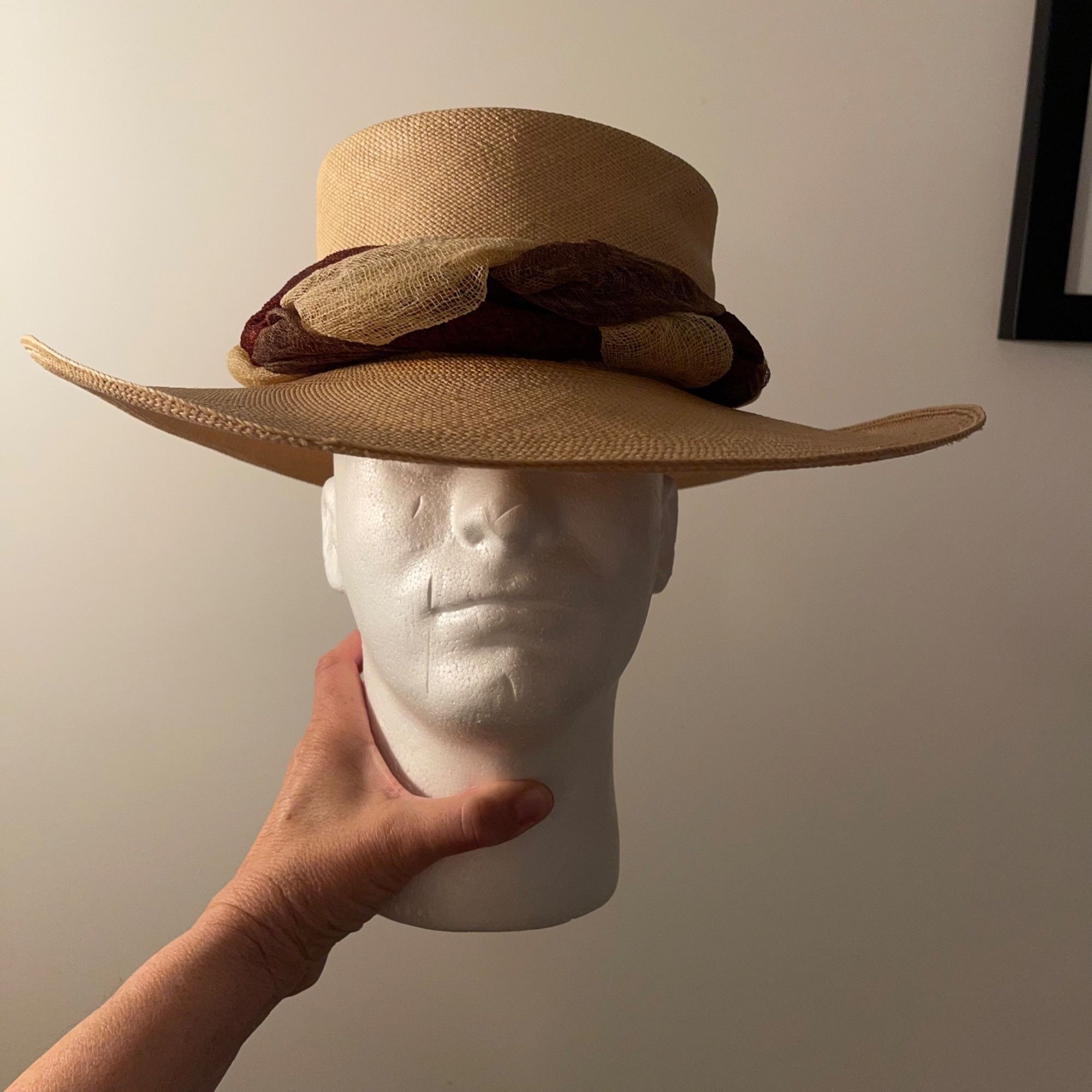Other Homero Ortega Womens Hat Size Medium Tan Size ONE SIZE - 9 Thumbnail