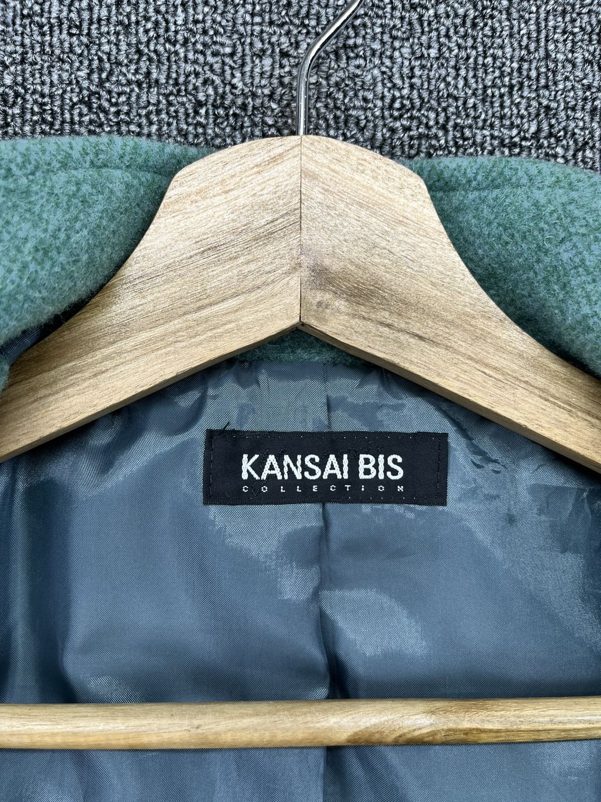 Japanese Brand Kansai Bis By Kansai Yamamoto Wool Cardigan Jacket Size M / US 6-8 / IT 42-44 - 8 Thumbnail