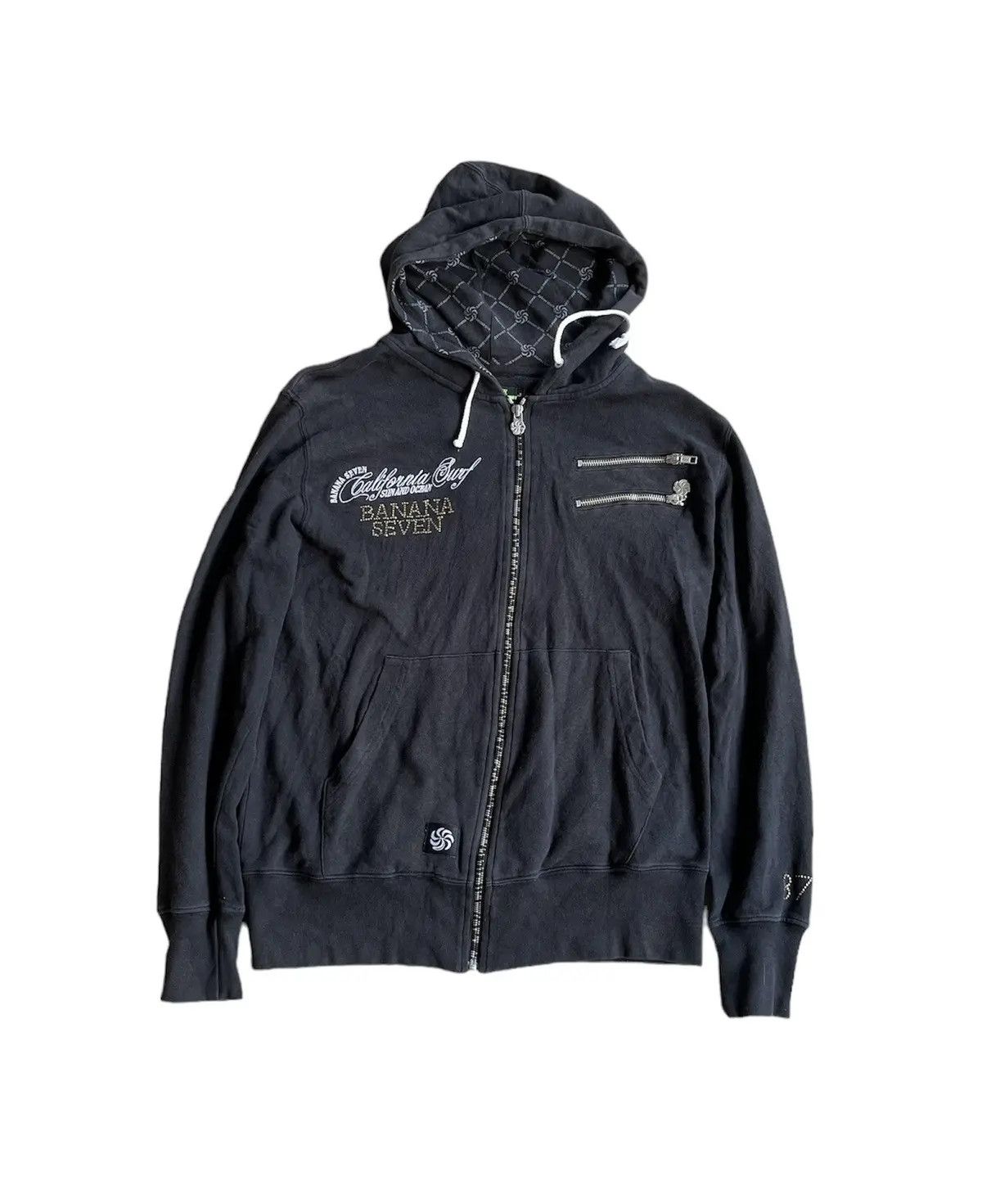 Japanese Banana Seven Poem Hoodie