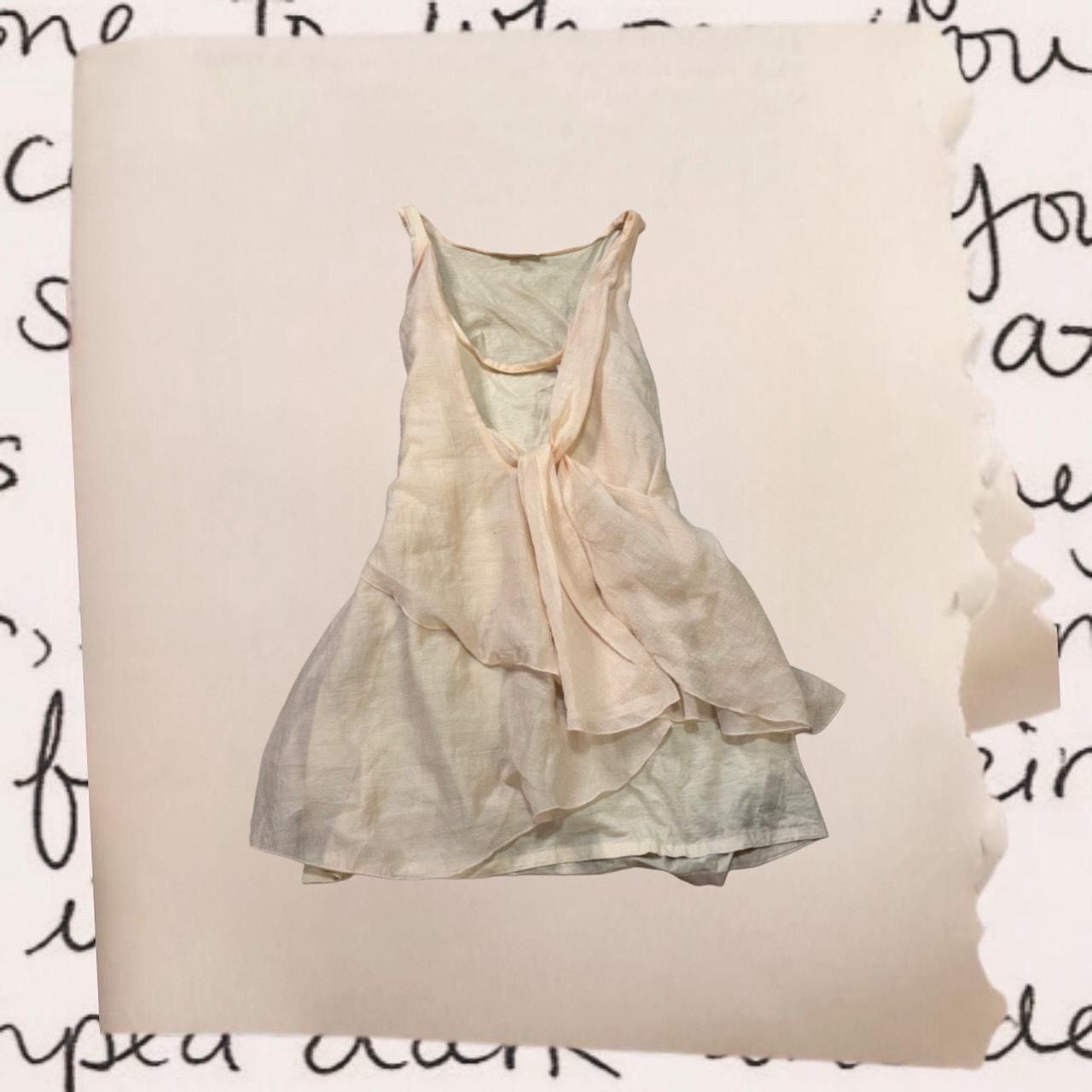 Vanessa Bruno sleeveless blouse with semi sheer layers Size XS / US 0-2 / IT 36-38 - 1 Thumbnail