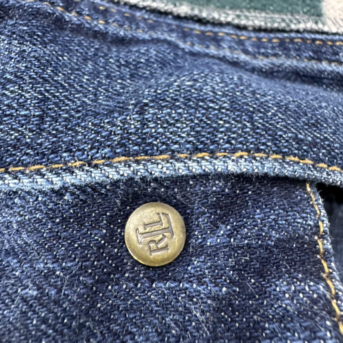 Lauren Ralph Lauren 🔥 LAUREN RL NATIVE DENIM CUSTOM JACKET Size L / US 10 / IT 46 - 16 Thumbnail