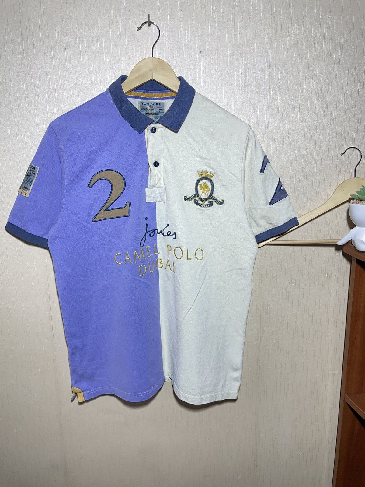 Camel × Polo Ralph Lauren × Vintage Camel Polo Dubai streetwear vintage polo shirt Size US L / EU 52-54 / 3 - 2 Thumbnail