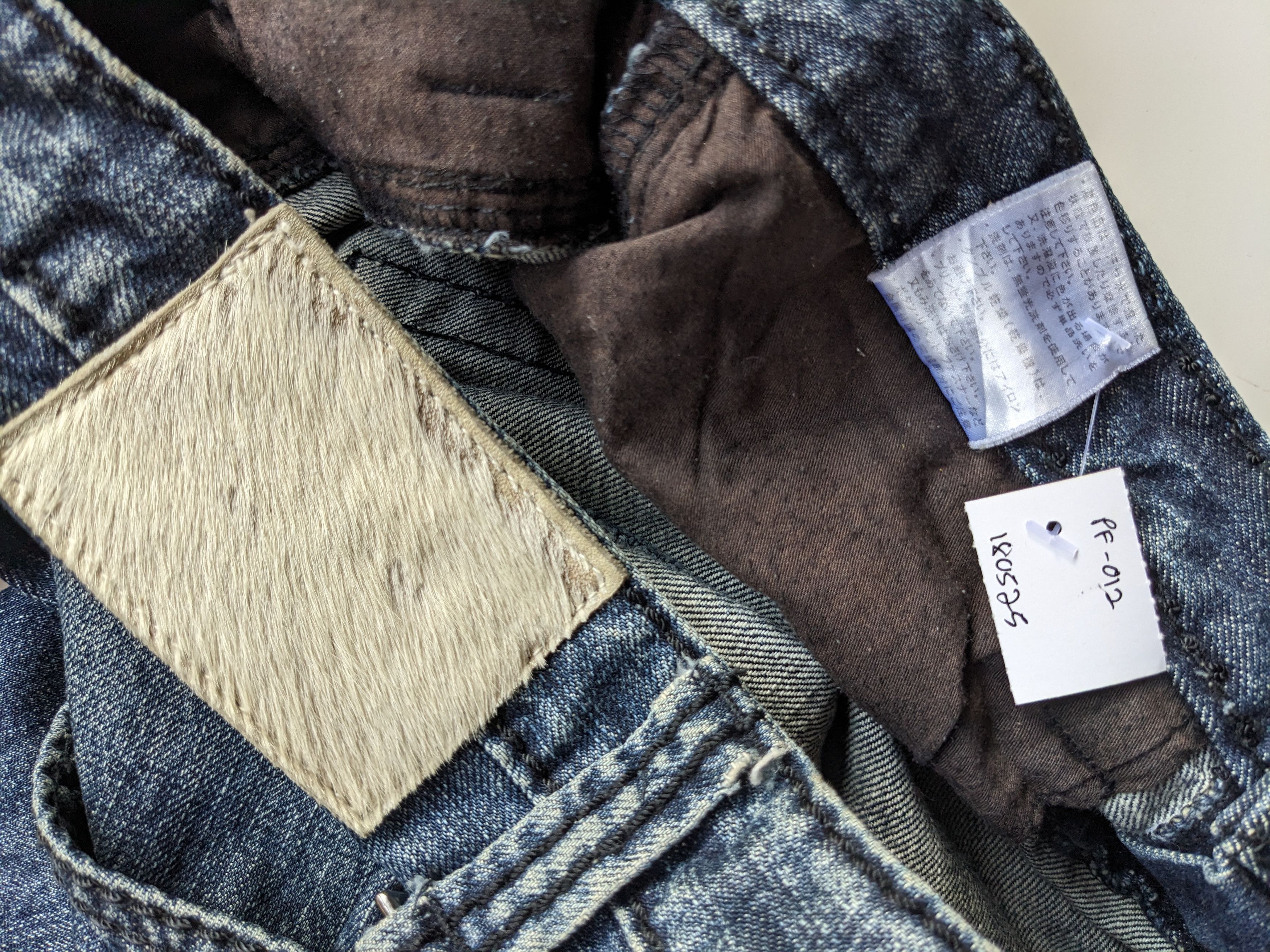 If Six Was Nine × Japanese Brand × Le Grande Bleu (L.G.B.) Japanese brand like L.G.B clawmark bleach flare Size US 32 / EU 48 - 12 Thumbnail