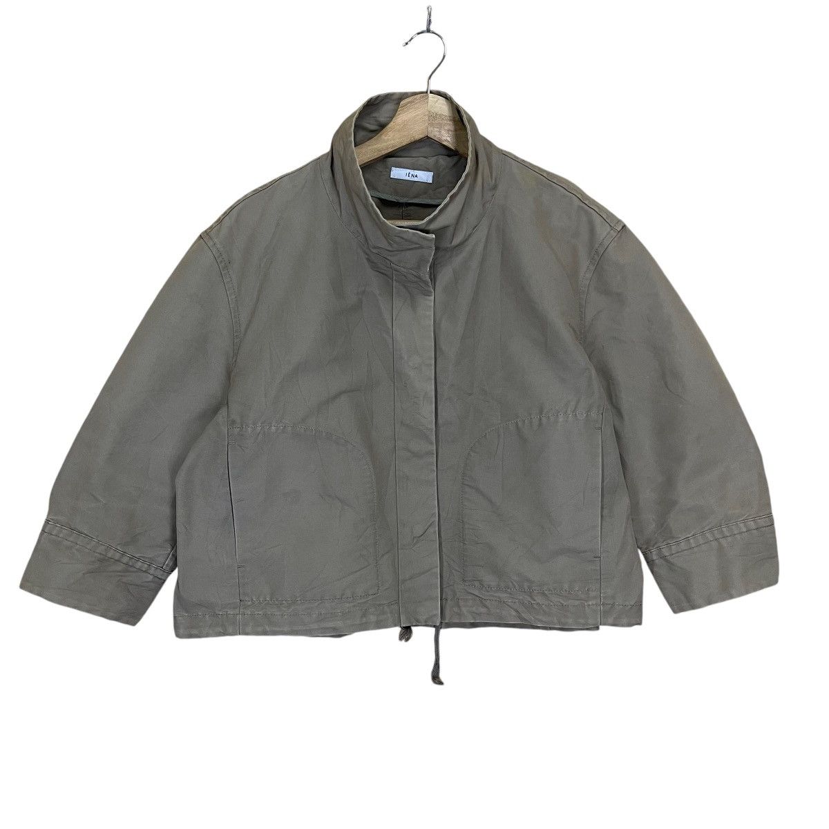 Japanese Brand × Vintage IENA Made In Japan Cropped Snap Button Jacket Size US S / EU 44-46 / 1 - 1 Thumbnail