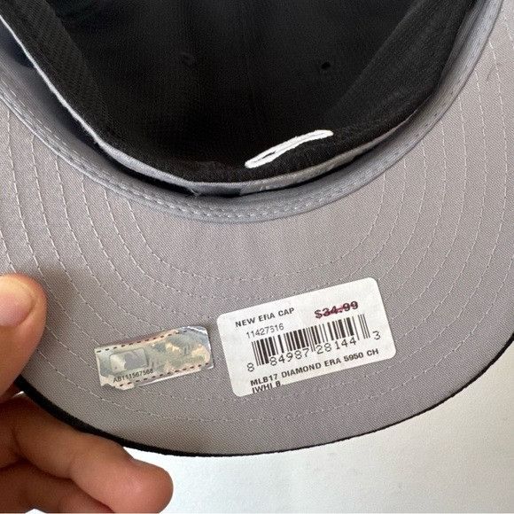 New Era Men’s Chicago White Sox New Era Black 2017 Spring Training D Size ONE SIZE - 9 Thumbnail