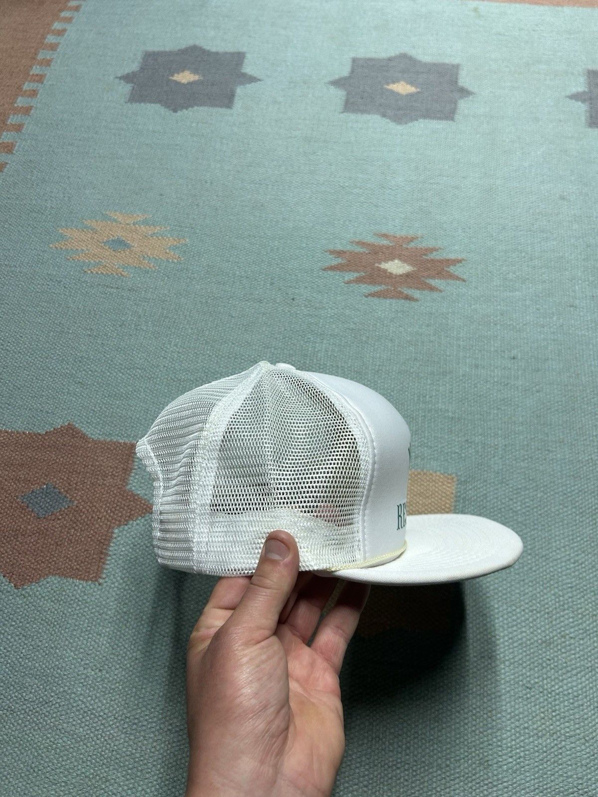 Vintage Vtg trucker hat mesh Mickey’s 6-D’s Restaurant white snap Size ONE SIZE - 8 Thumbnail