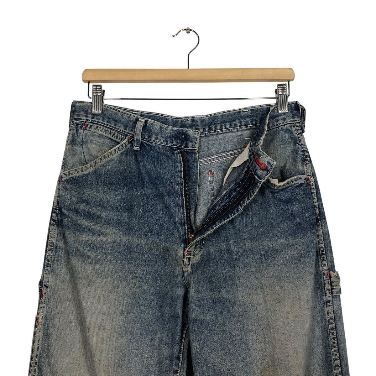 Vintage × Wrangler 📌Vintage Denim Jeans Wrangler Authentic Western Wear Size US 30 / EU 46 - 18 Thumbnail