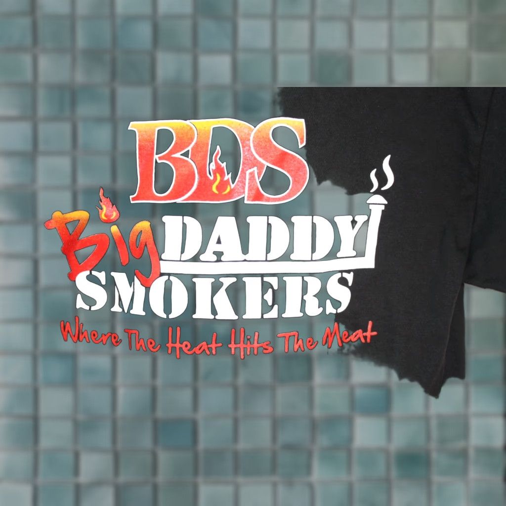Vintage Big Daddy Smokers Where the Heat Hit's The Heat Hits The Meat Black T-shirt M Mens Size US M / EU 48-50 / 2 - 1 Thumbnail