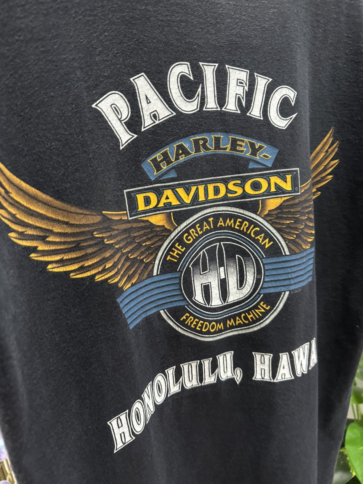 Harley Davidson Vintage 90s Harley Davidson Honolulu Hawaii Tee Size US M / EU 48-50 / 2 - 6 Thumbnail