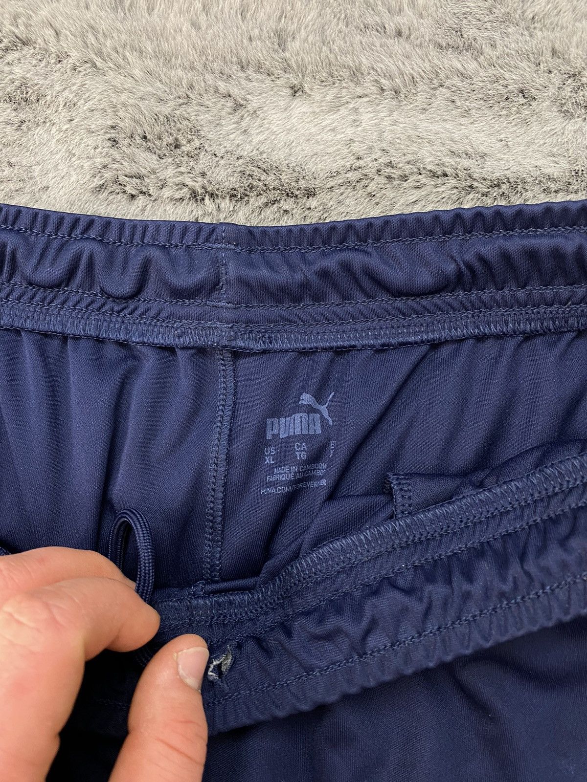 Puma × Vintage Puma Blue Manchester City Soccer Shorts , Size Xl 2021 Size US 36 / EU 52 - 6 Thumbnail