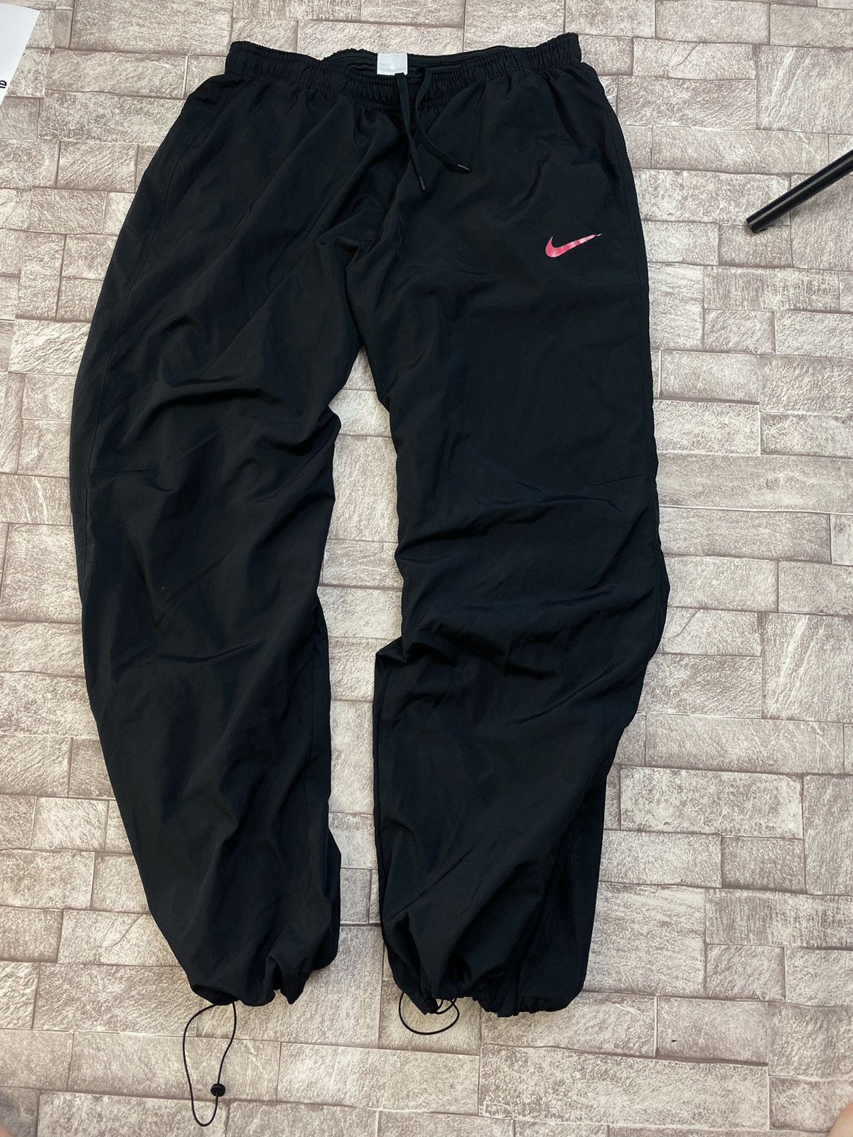 Nike × Vintage Vintage NIKE Nylon Soccer Y2K STYLE CASUAL PANTS Size US 37 - 4 Thumbnail