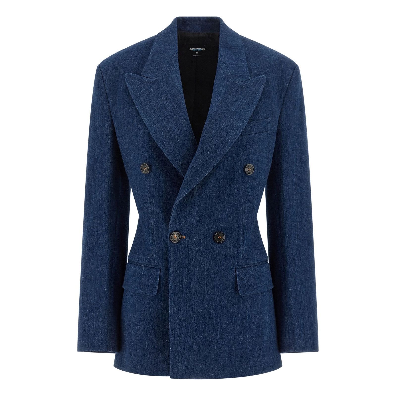 DSQUARED2 Blue Blazer Cotton Jacket New & Authentic (Women's