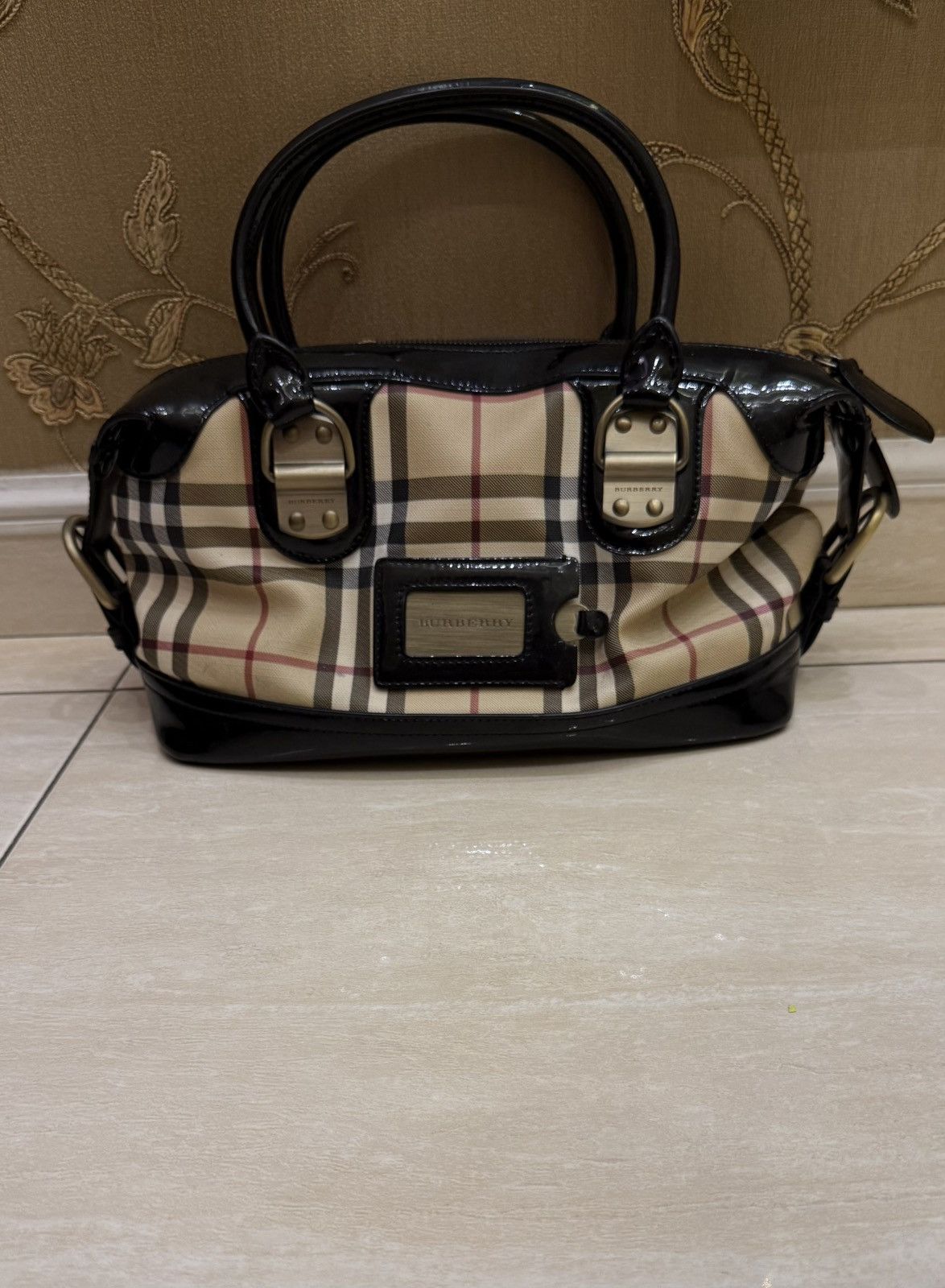 Burberry Burberry Nova Check Top Handle Bag Limited Edition Size ONE SIZE - 1 Thumbnail