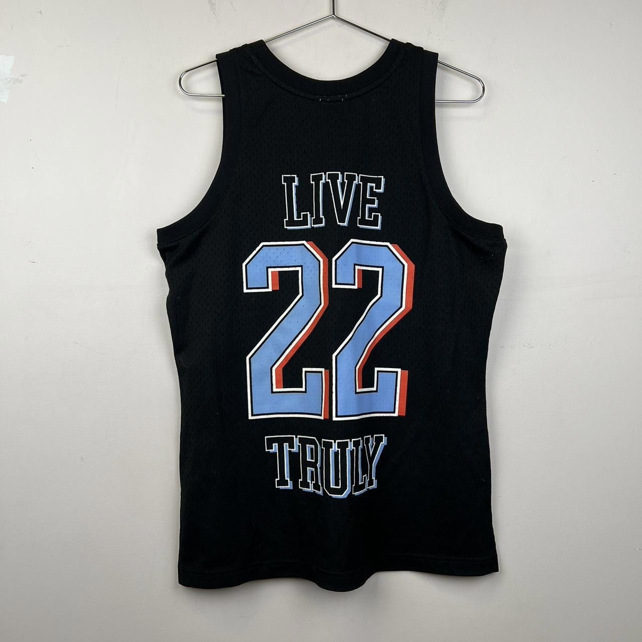 Mitchell & Ness Truly Hard Seltzer Black Mesh Jersey - Size M Size US M / EU 48-50 / 2 - 2 Thumbnail