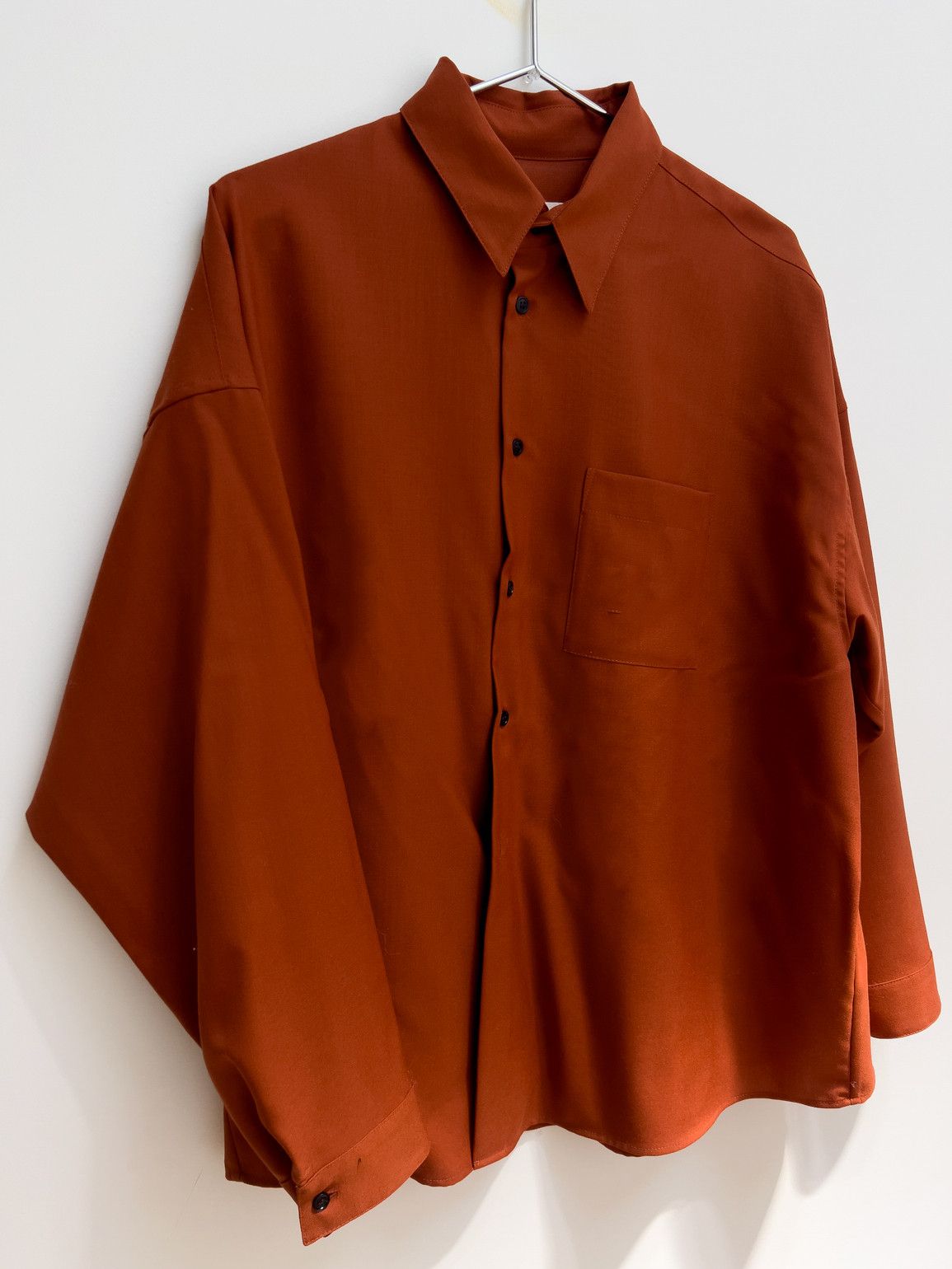 Marni Tropical Wool Shirt (48) | Grailed
