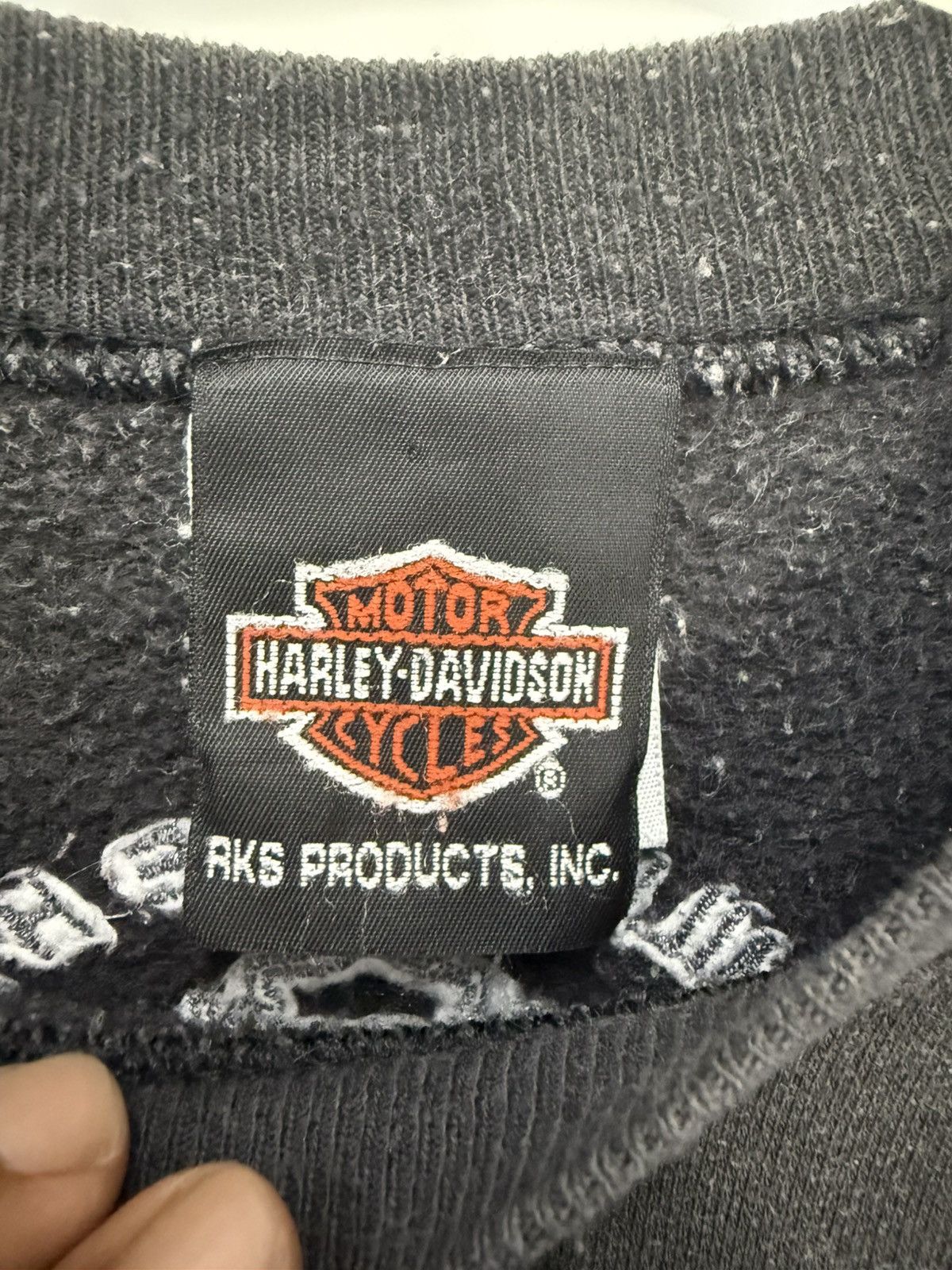 Harley Davidson 🔥 HARLEY-DAVIDSON CLASSIQUE MOTOR BIKE SWEATSHIRT - L Size US M / EU 48-50 / 2 - 5 Thumbnail