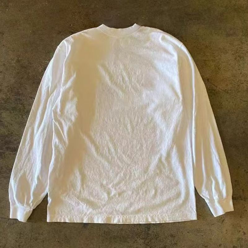 Japanese Brand White casual retro tiger print long-sleeved t-shirt Size US M / EU 48-50 / 2 - 2 Thumbnail