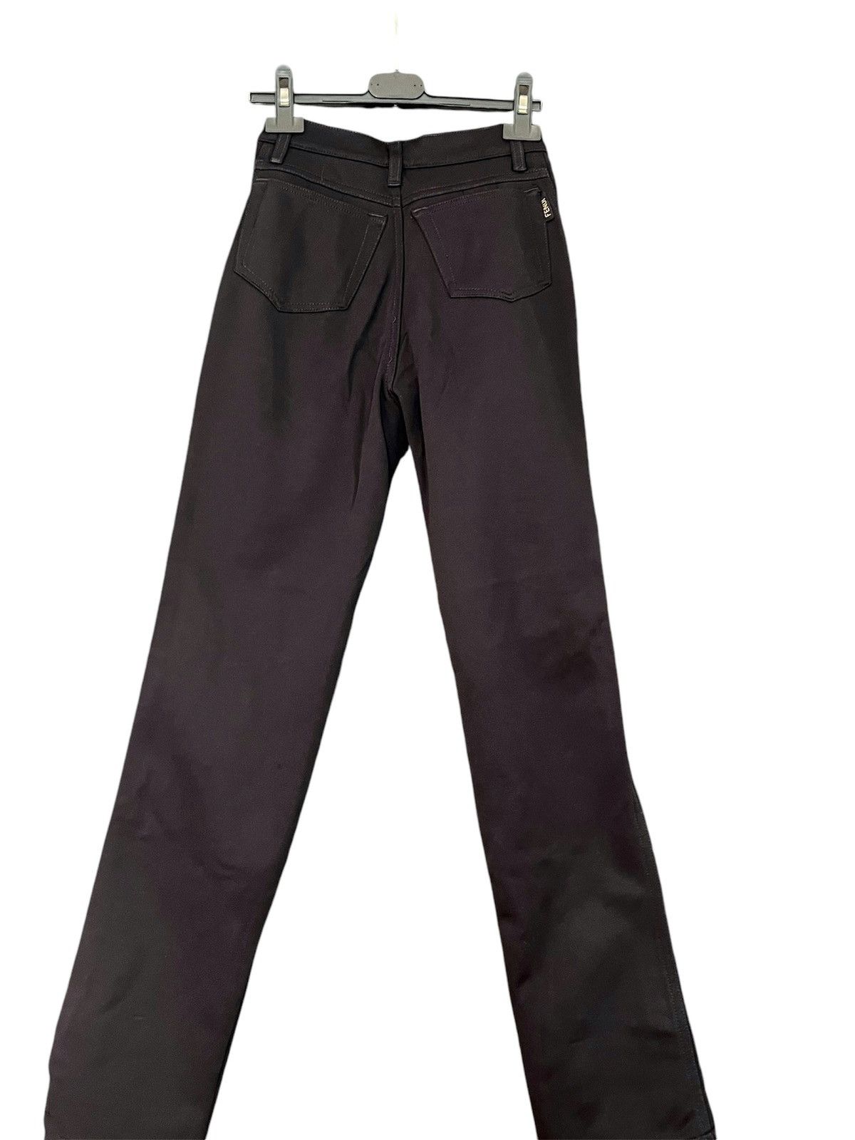 Fendi vintage classic Fendi black pants Size 27" / US 4 / IT 40 - 3 Thumbnail