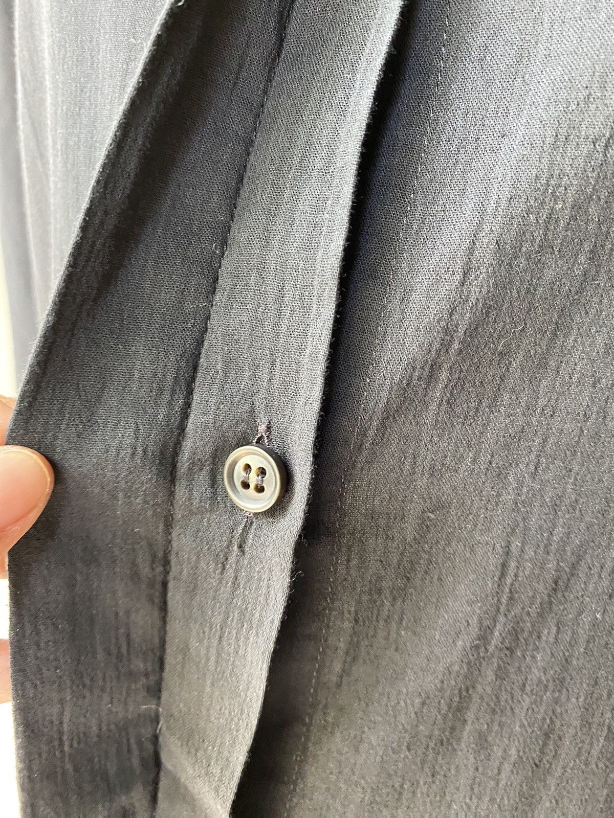 10 Corso Como × Damir Doma 10 Corso Como X Damir Doma Black Button-Up Shirt Size S / US 4 / IT 40 - 6 Thumbnail