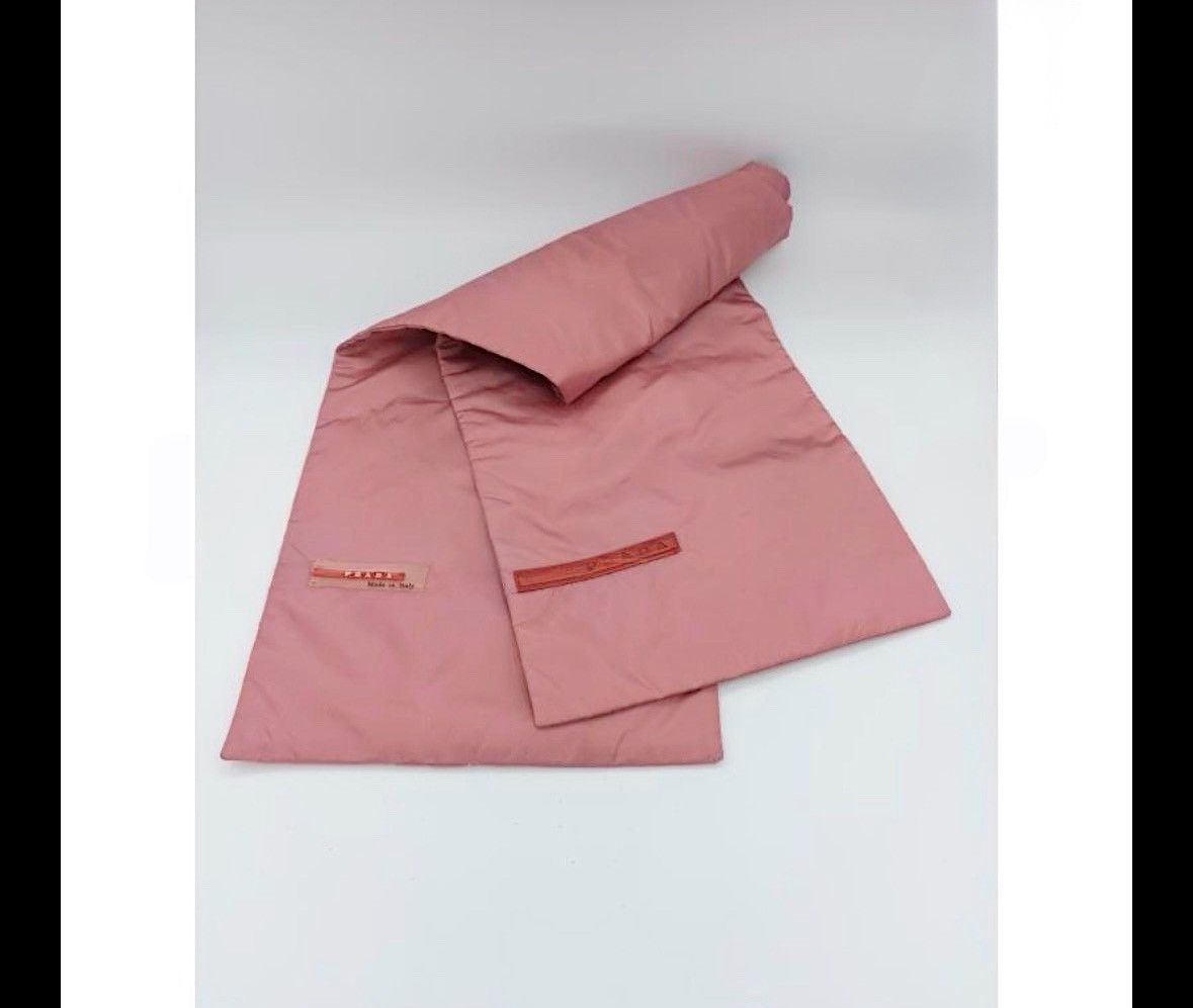 Prada Prada vintage pink scarf rare Size ONE SIZE - 4 Thumbnail