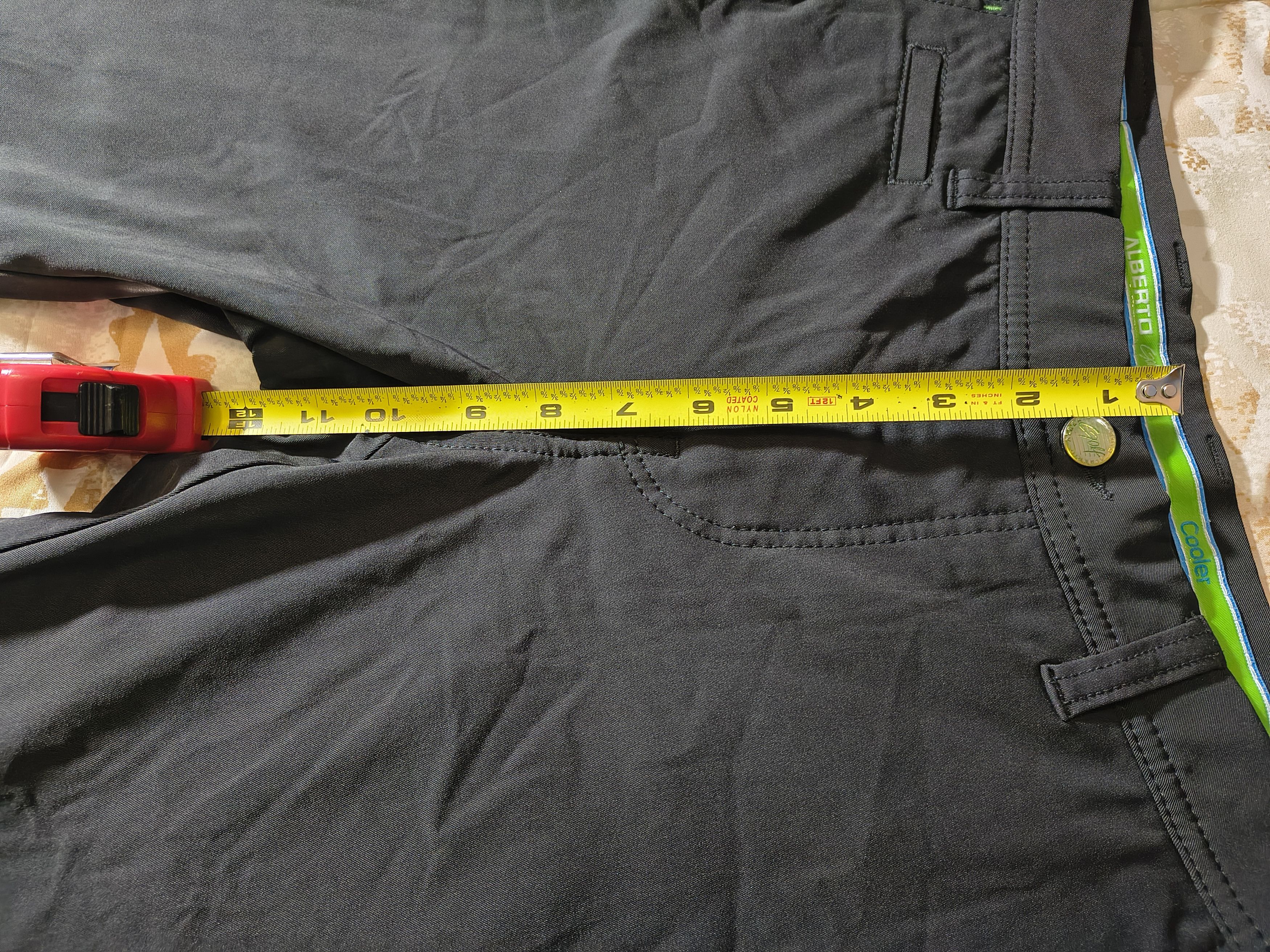 Alberto Alberto Golf Pants Mens Size 34 (50) Rookie 3xDry Cooler Size US 34 / EU 50 - 8 Thumbnail
