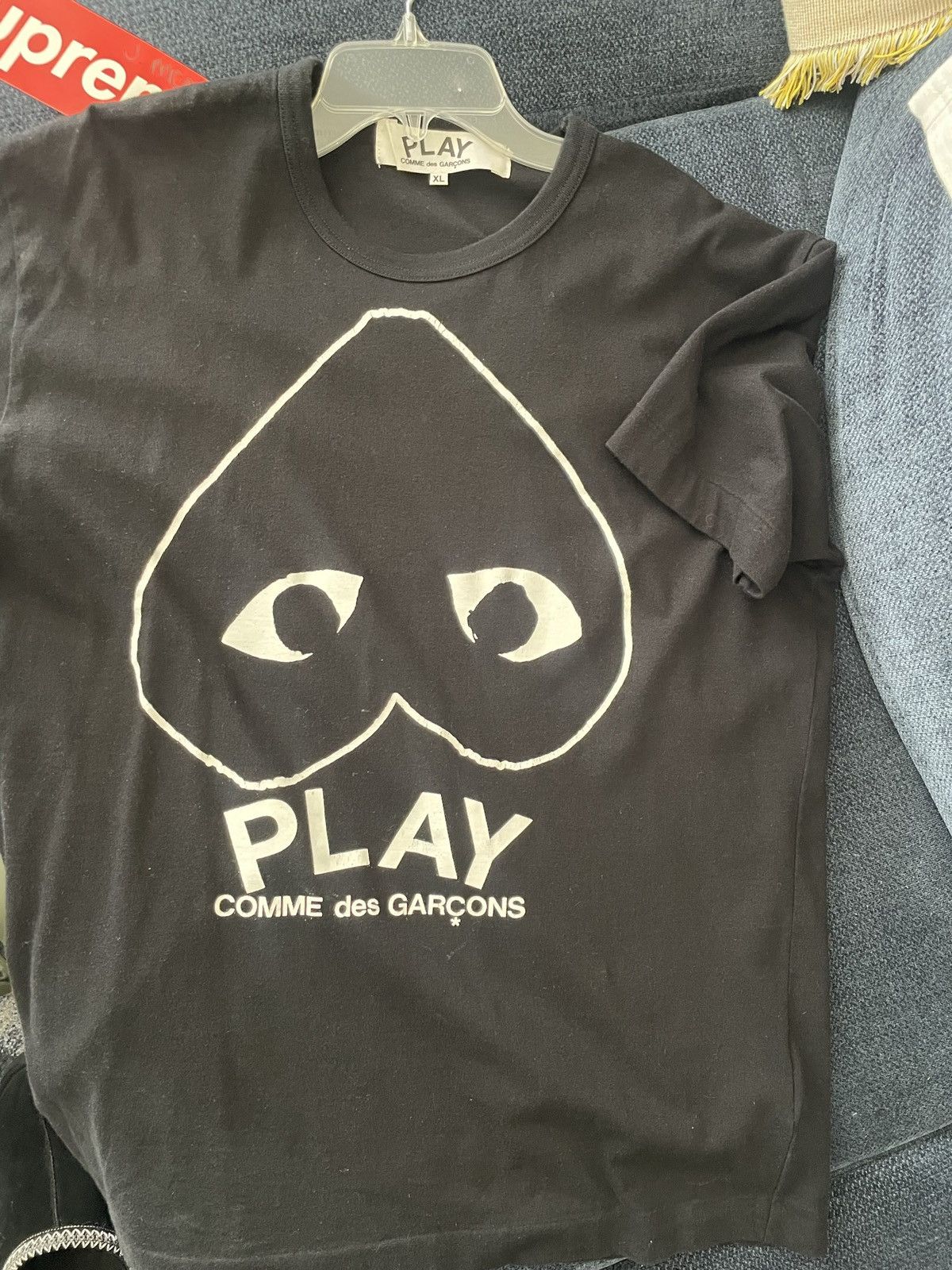 Comme des Garcons Comme Des garçon - big heart tee Size US XL / EU 56 / 4 - 2 Thumbnail