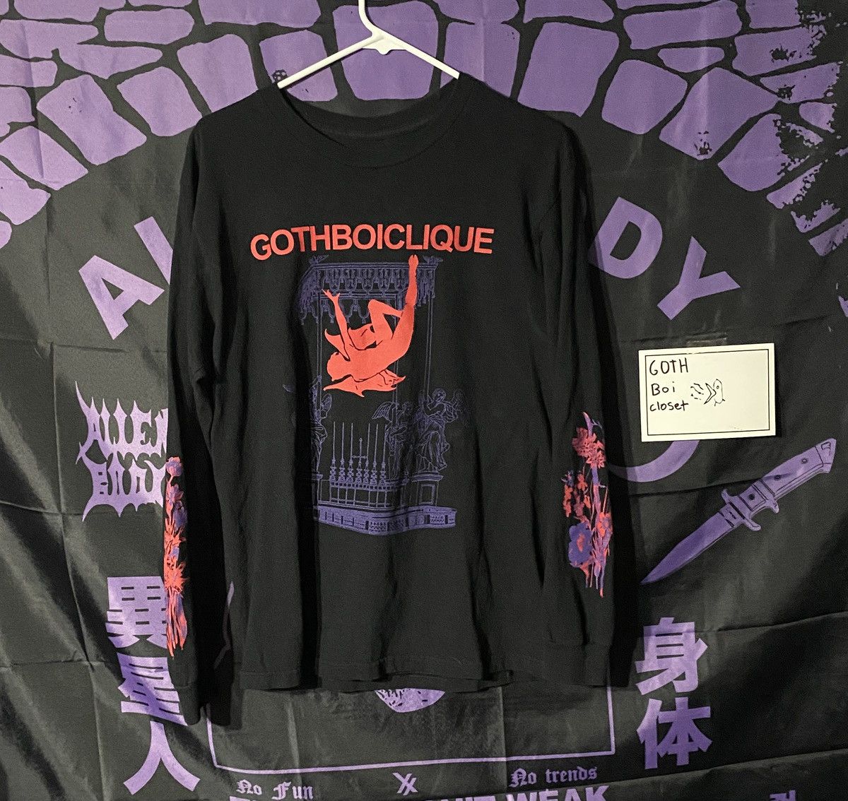 GOTHBOICLIQUE GBC Fallen Angel long sleeve Size US M / EU 48-50 / 2 - 1 Thumbnail