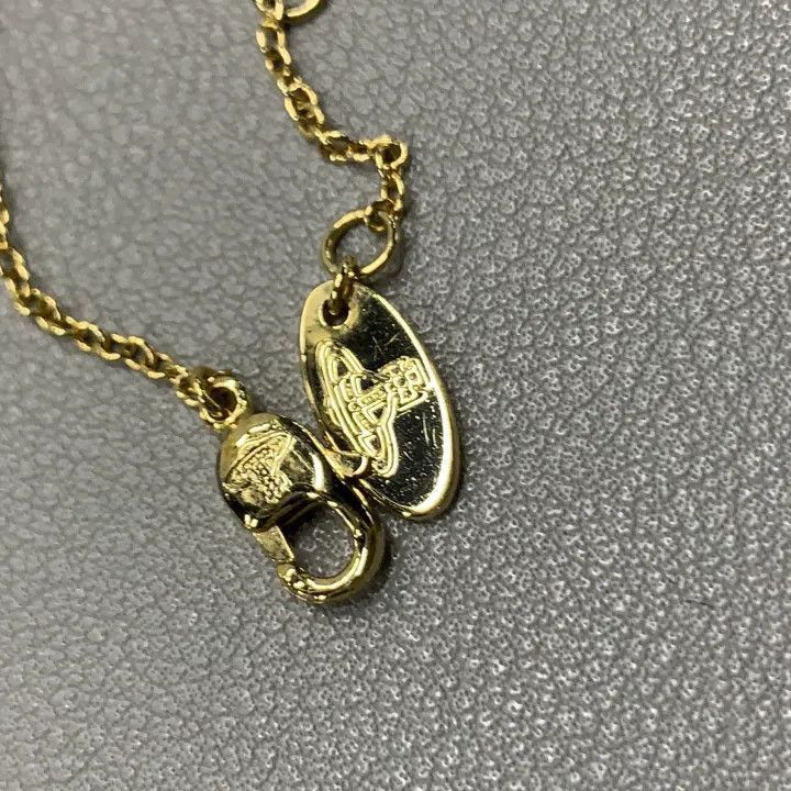 Vivienne Westwood Vivienne Westwood Rina Pearl Saturn Necklace Size ONE SIZE - 5 Thumbnail