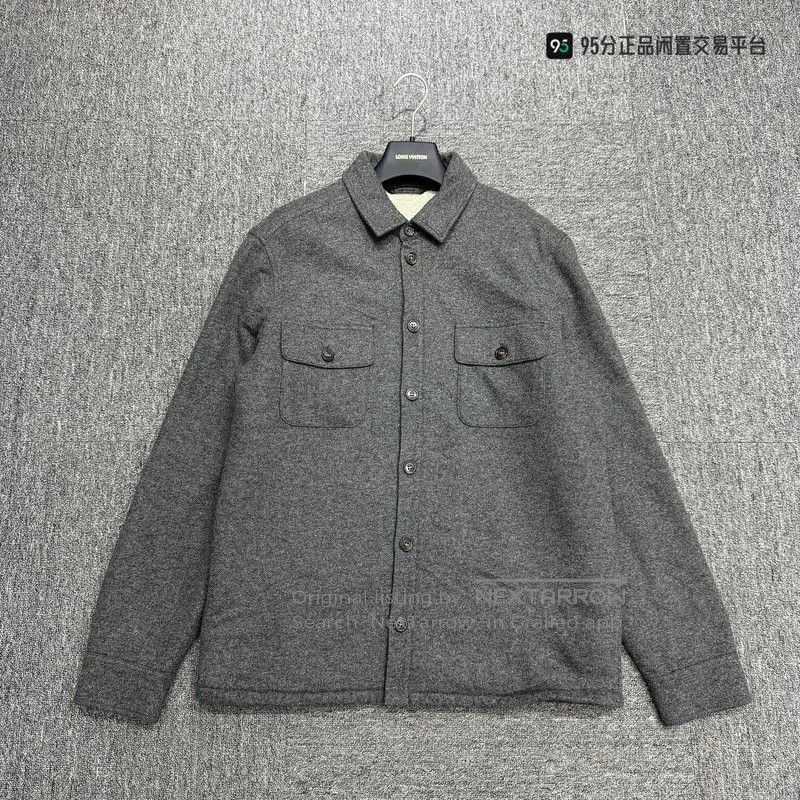 Loro Piana Loro Piana Gray Wool Lapel Single. Size US M / EU 48-50 / 2 - 2 Thumbnail