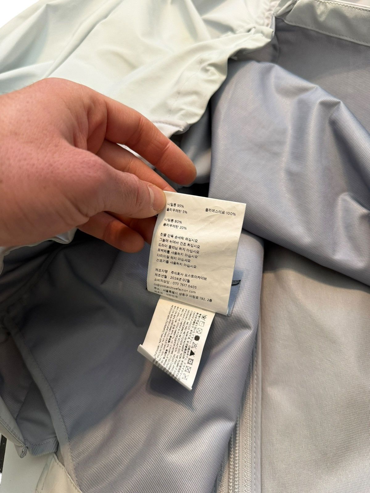 POST ARCHIVE FACTION (PAF) 6.0 Left Patchwork Deconstructed Windbreaker Jacket Shell Size US M / EU 48-50 / 2 - 12 Thumbnail