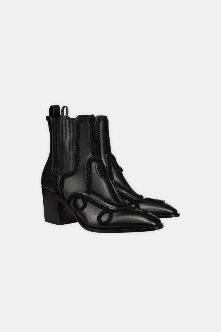 Christian Louboutin o1bcso1str1024 Boot in Black Size US 10 / EU 43 - 2 Thumbnail