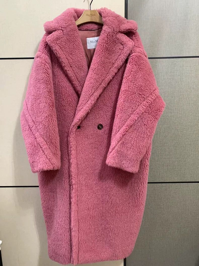 Max Mara Max Mara Taddy teddy long, pink and purple Size S / US 4 / IT 40 - 9 Thumbnail