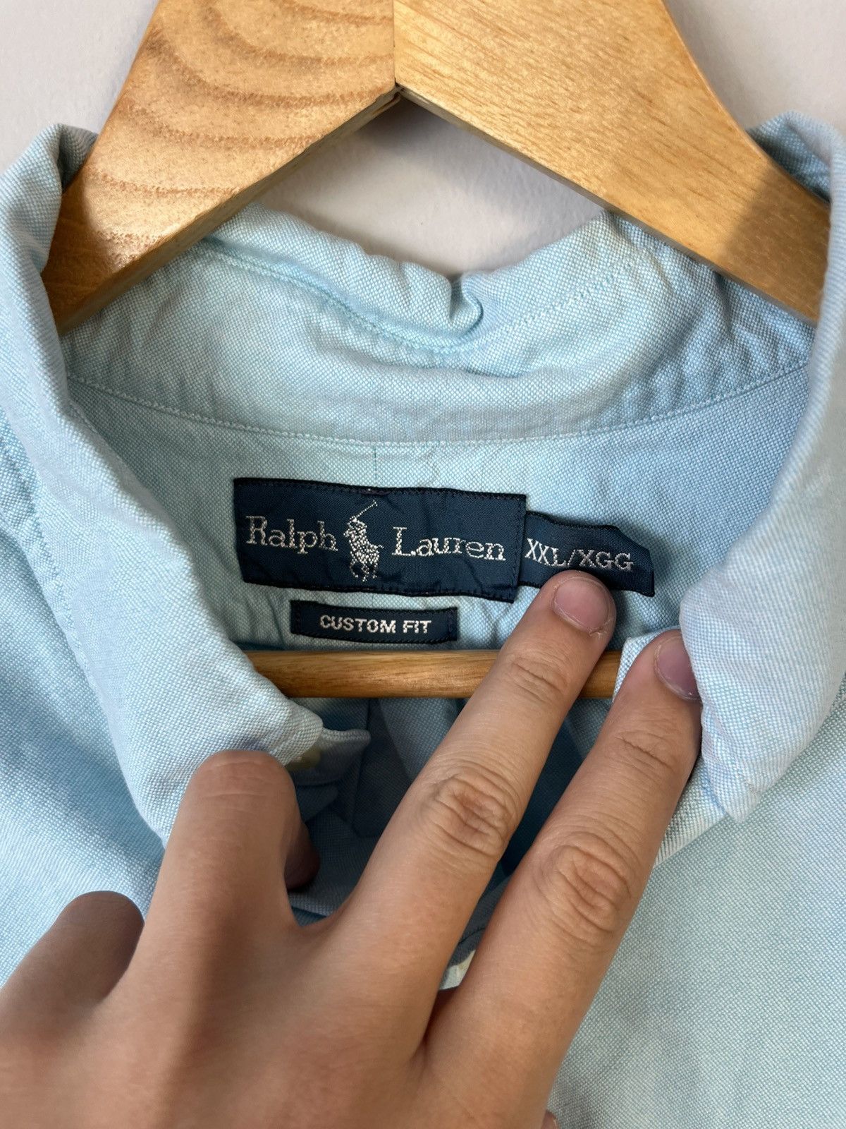 Polo Ralph Lauren × Ralph Lauren Polo Ralph Lauren Classic Cotton Long Sleeve Shirt Size US XXL / EU 58 / 5 - 7 Thumbnail