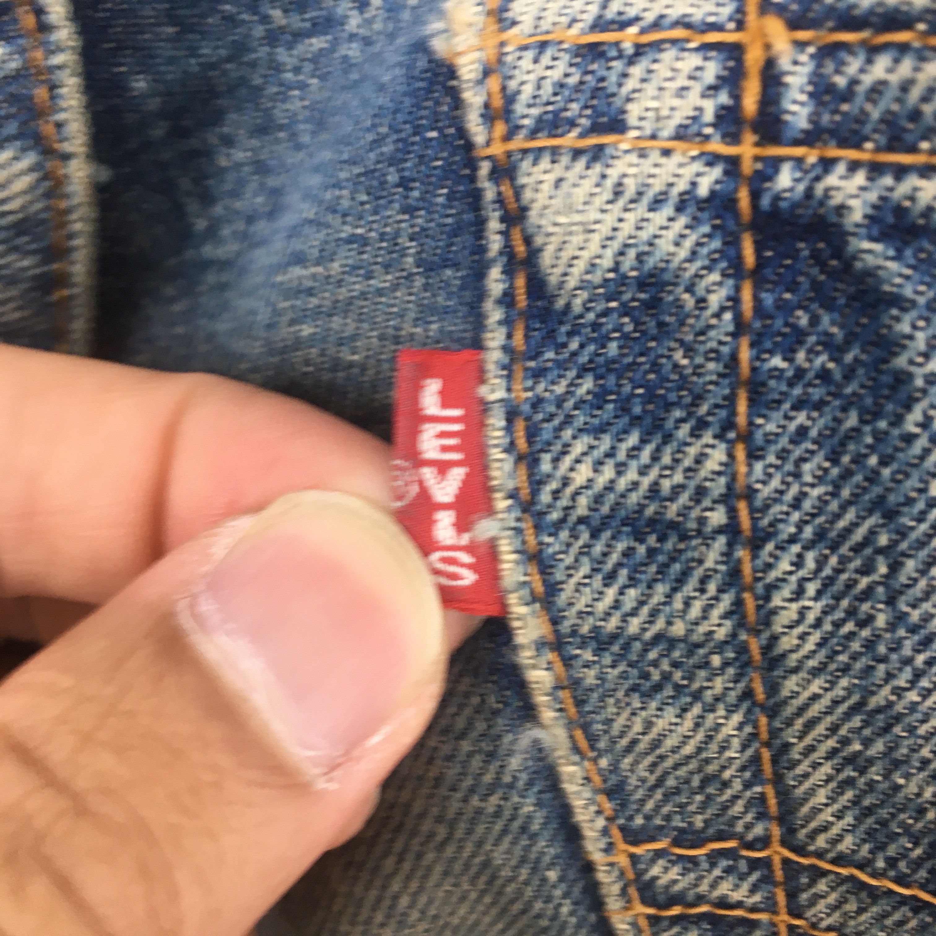 Levi's 32x29.5 Vintage 90s Levis 502 LVC Big E Japan Faded S2038 Size US 32 / EU 48 - 13 Thumbnail