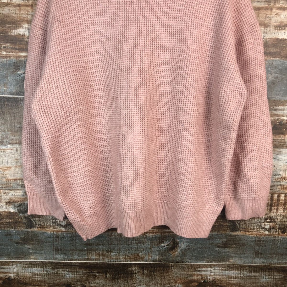 Homespun Knitwear × Japanese Brand Persodea Pink vintage Knitwear #A2261 Size XL / US 12-14 / IT 48-50 - 6 Thumbnail
