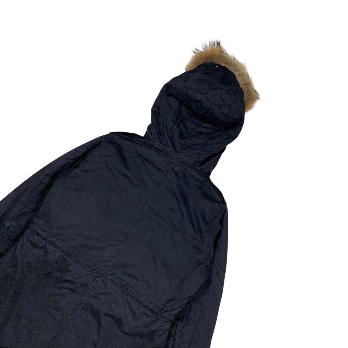 Japanese Brand × Le Grande Bleu (L.G.B.) × MOUSSY Moussy Fur Leopard Inner Parka Jacket Size US M / EU 48-50 / 2 - 7 Thumbnail