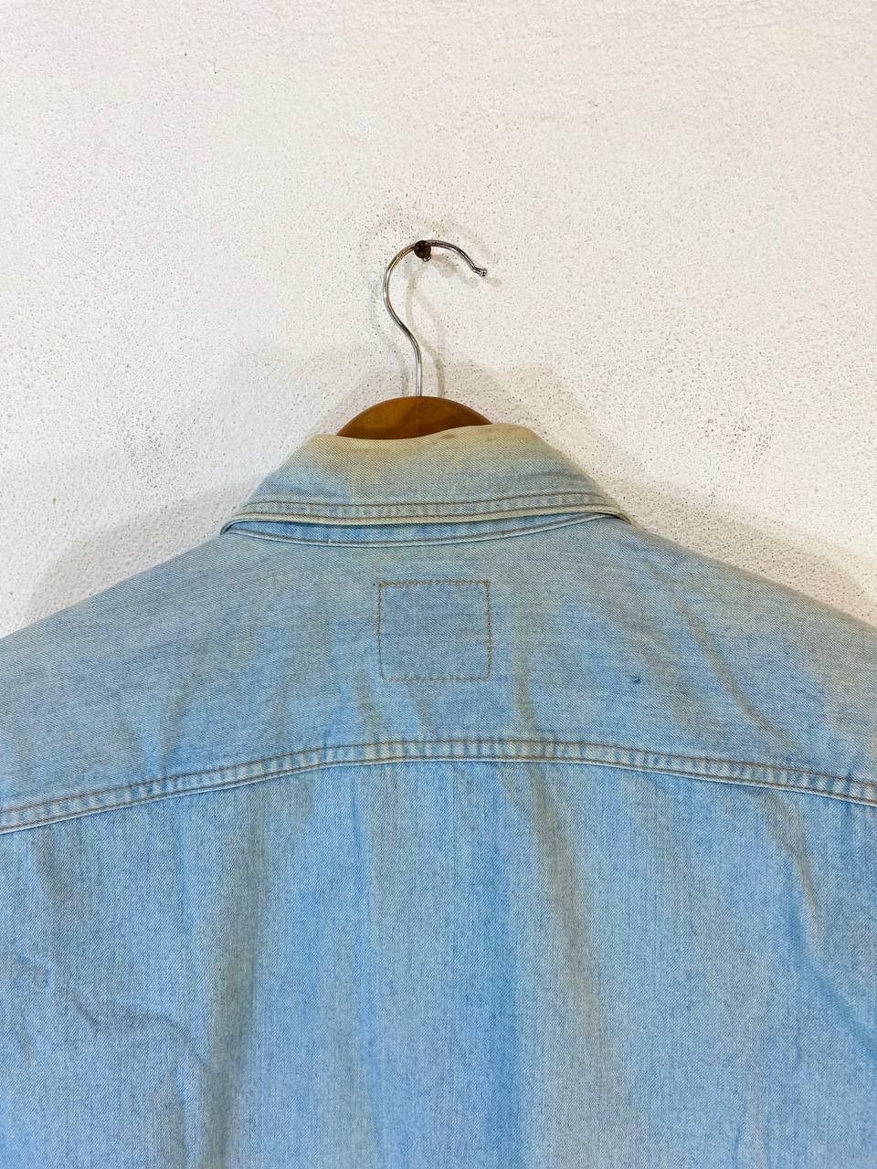 Vintage vintage wrangler denim jacket 4 pocket nice design Size US M / EU 48-50 / 2 - 9 Thumbnail
