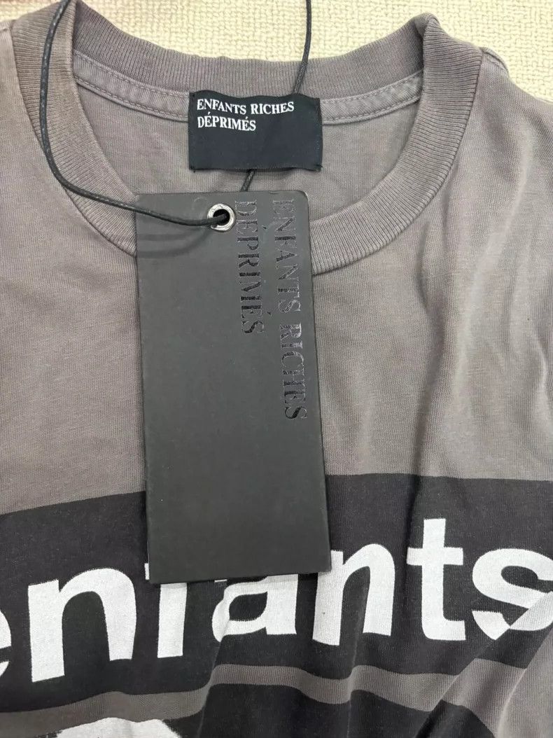 Enfants Riches Deprimes Enfants Riches Deprimes 23 FW taupe printed short sleeve T- Size US L / EU 52-54 / 3 - 4 Thumbnail