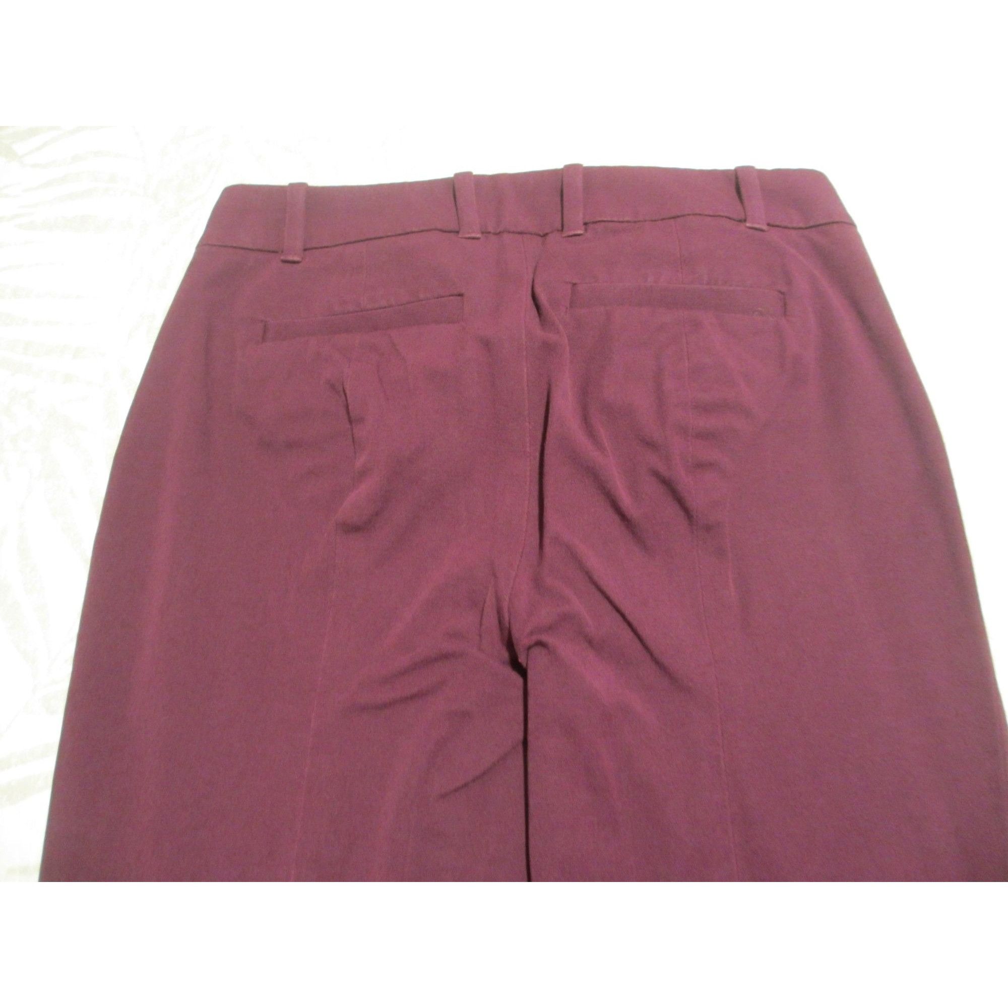 J.Crew J.Crew StretchPurple Slim Fit Pants 2R Size 26" / US 2 / IT 38 - 4 Thumbnail