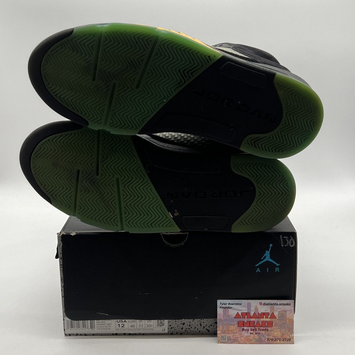 Jordan Brand Air Jordan 5 Aqua Size US 12 / EU 45 - 8 Thumbnail